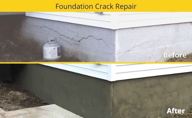 foundation crack repair